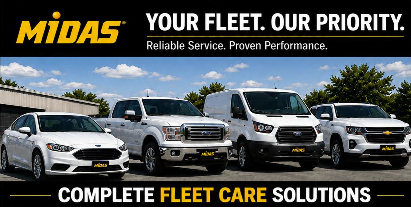 Complete fleet care solutions — Midas fleet maintenance in Southeast Michigan